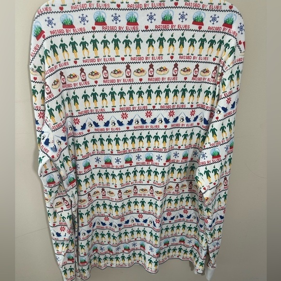 Hanna Andersson  Adult Size XL ELF Christmas pajama long John top (unisex) - Picture 2 of 3